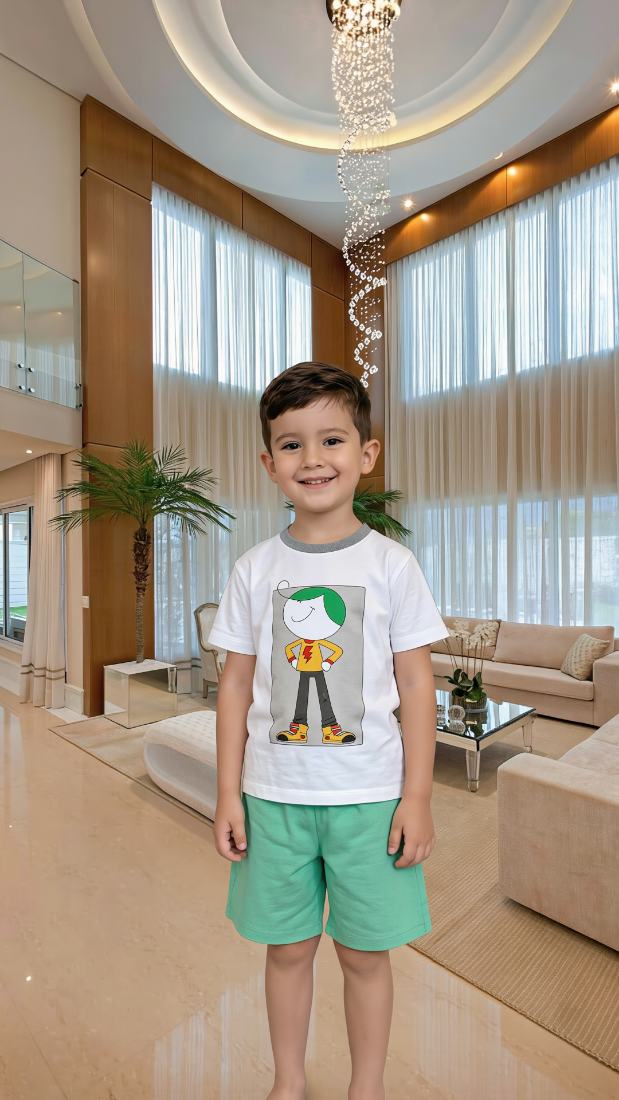 PIJAMA CURTO MENINO